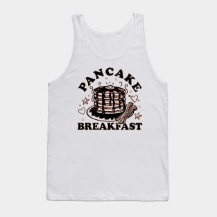 funny  Pancake Breakfast Tank Top